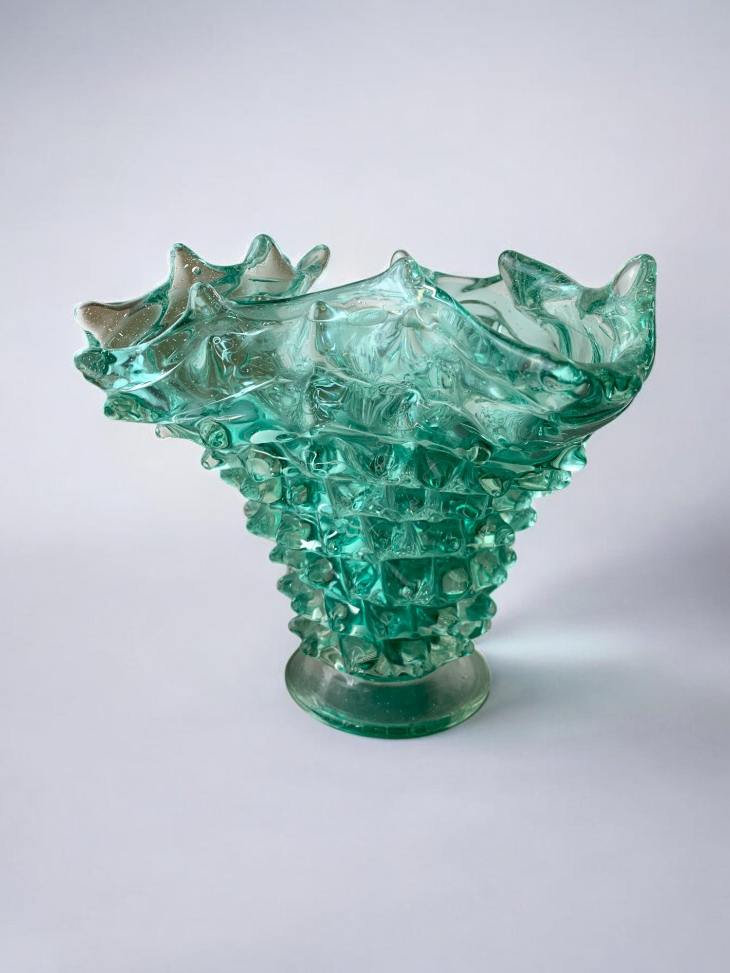 Rostrato Vase by Ercole Barovier, Murano glass, Italy, 1960's