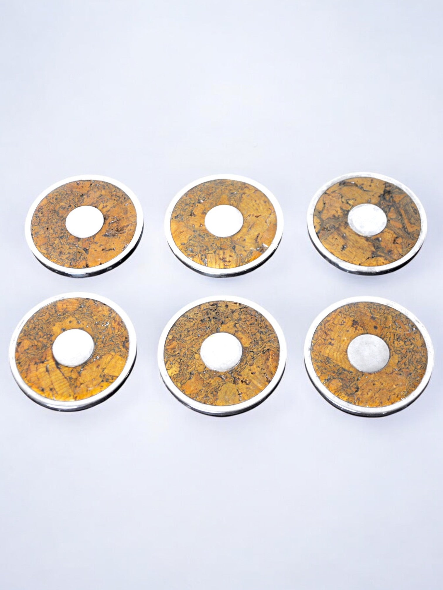 Set of 6 coasters Valenti Spain 1970