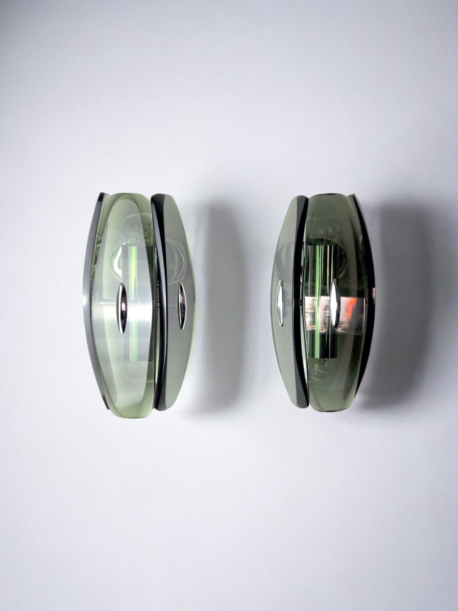 Pair of Veca sconces in bakelite Italy 1970