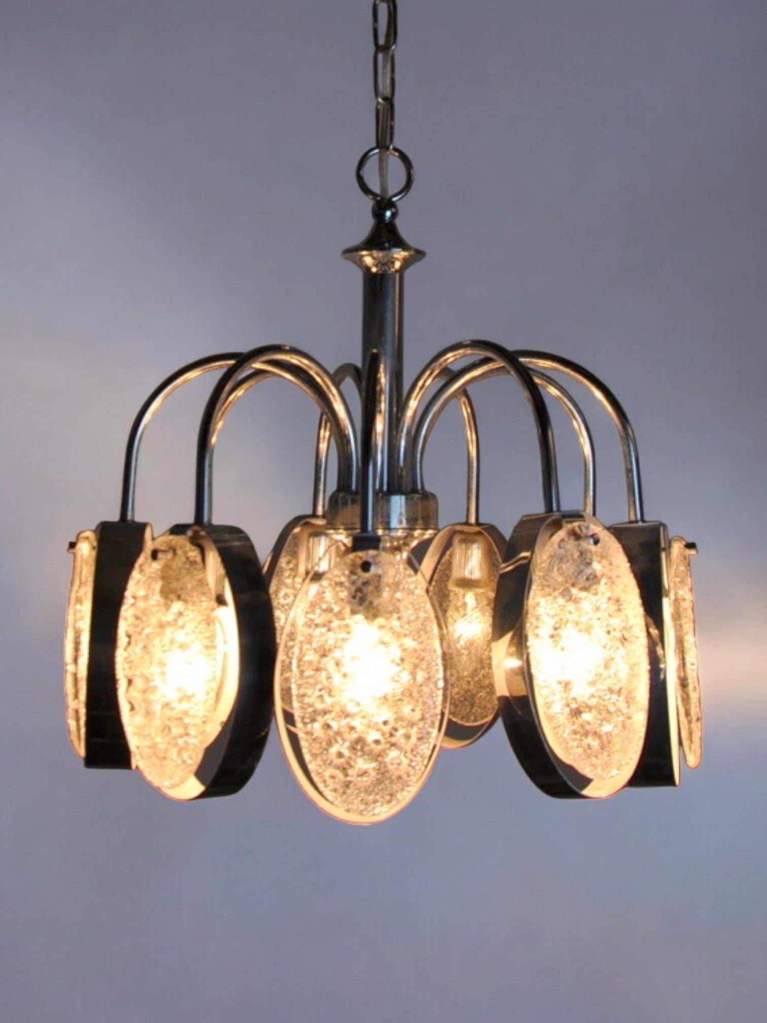 Pendant by Gaetano Sciolari, Italy, 1970s