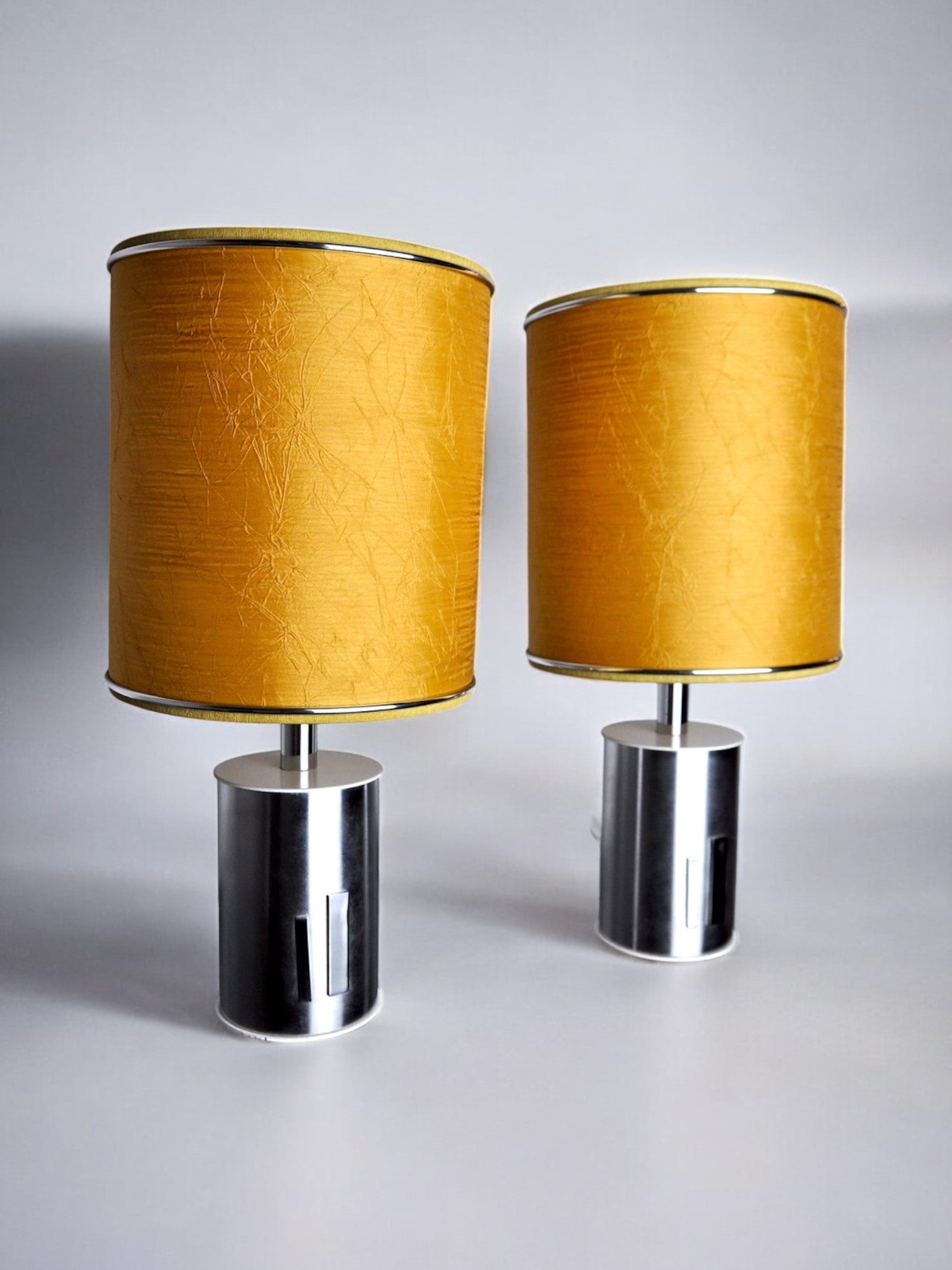 Pair of futuristic lamps by Marca SL, Spain, 1970s
