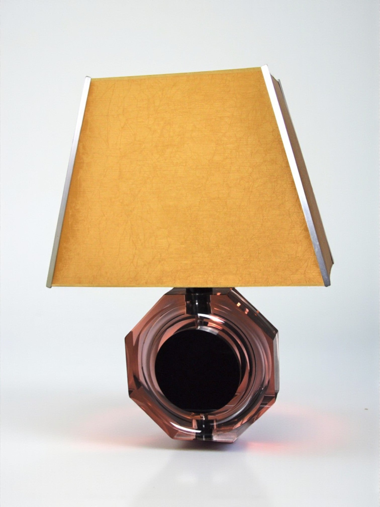 Felice Antonio Botta Lucite lamp, Italy, 1970s