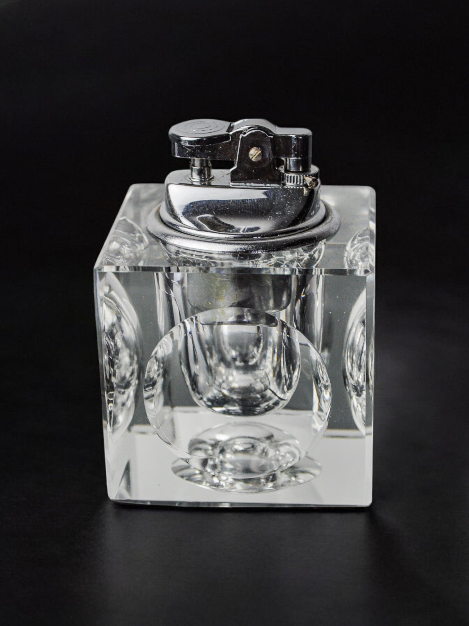 Ice cube lighter by Antonio Imperatore, murano glass, Italy, 1970