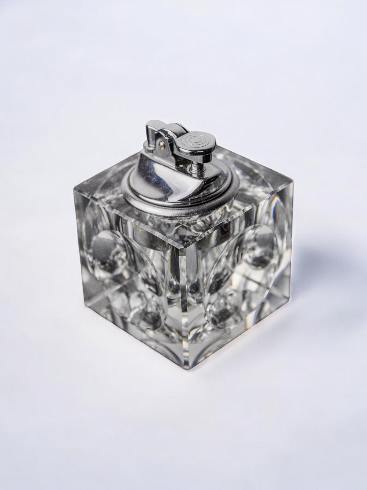 Ice cube lighter by Antonio Imperatore, murano glass, Italy, 1970