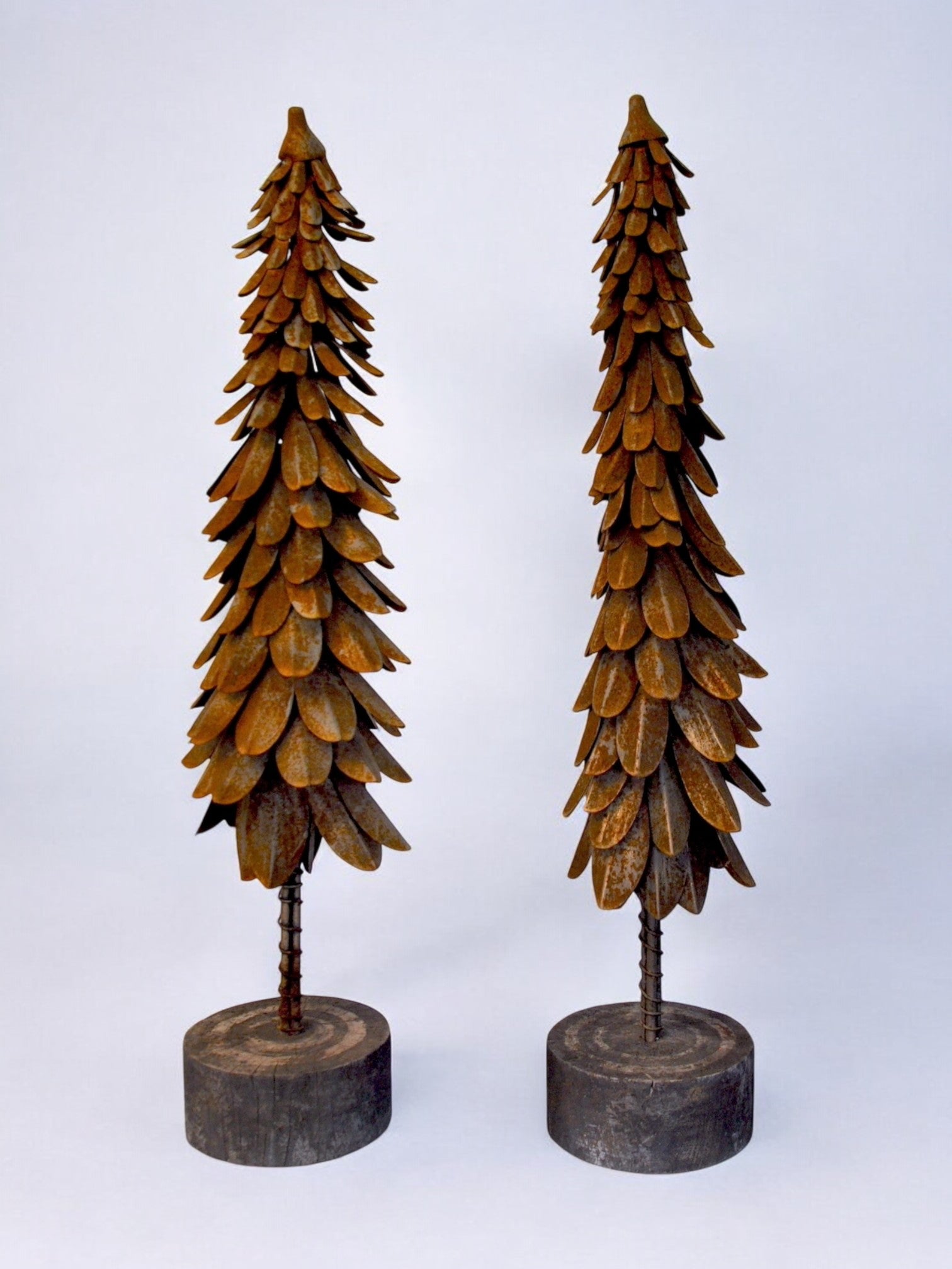 Large Vintage Mushroom Sculptures, 1970, Italy, Set of 2