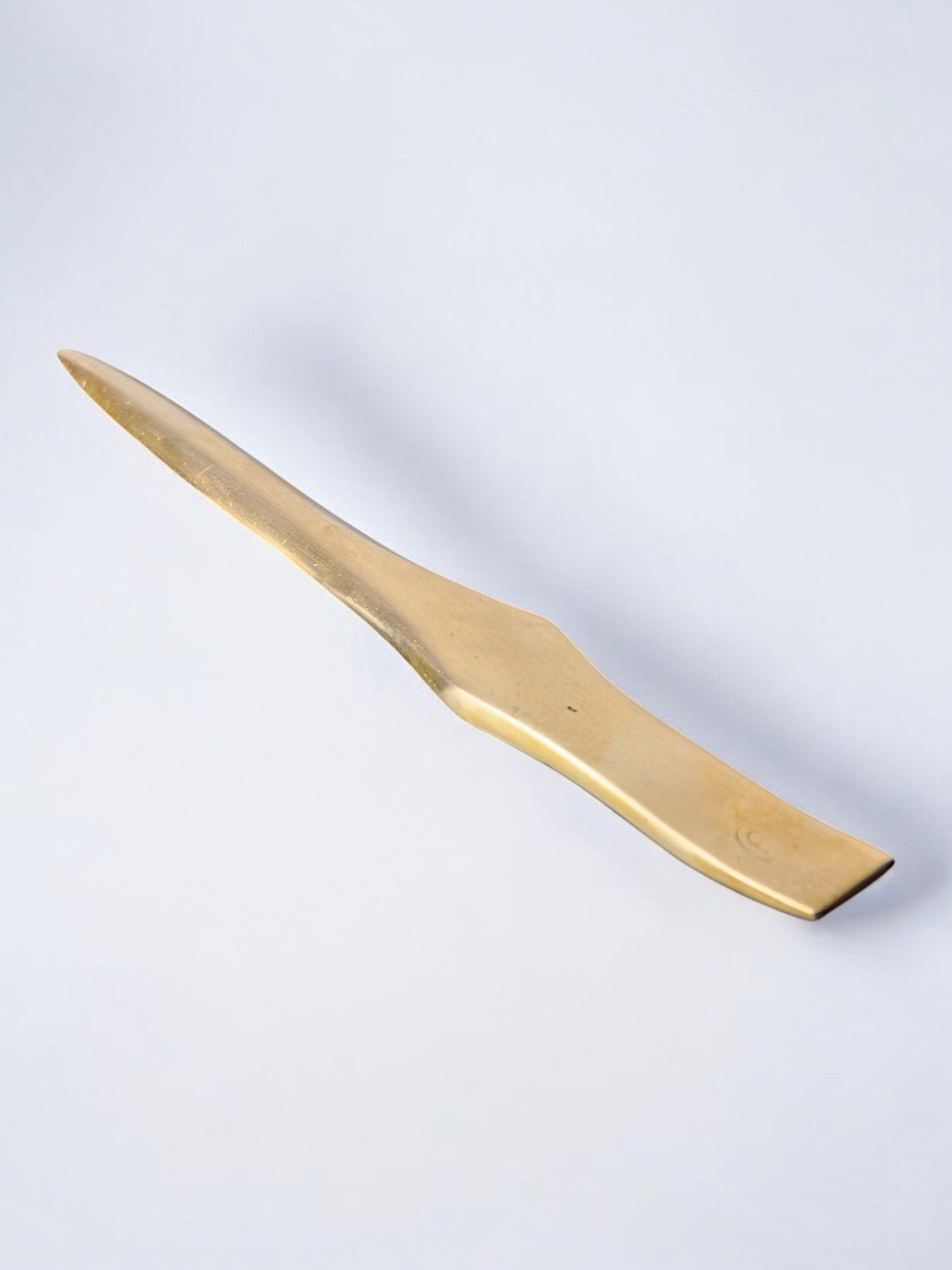 Brutalist letter opener by Leopold, bronze, 1970, Spain