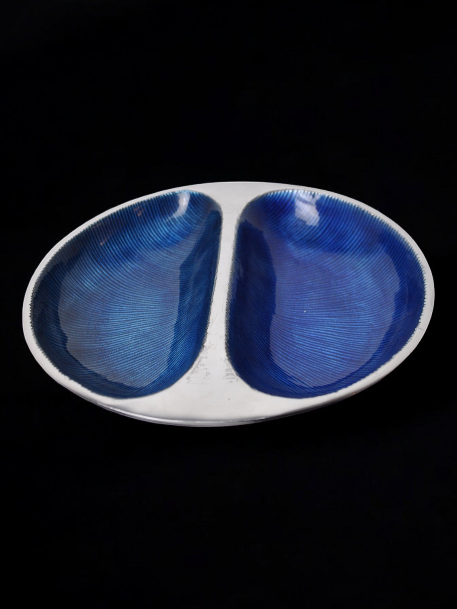 Enamelled brutalist centerpiece by david marshall, 1980, spain