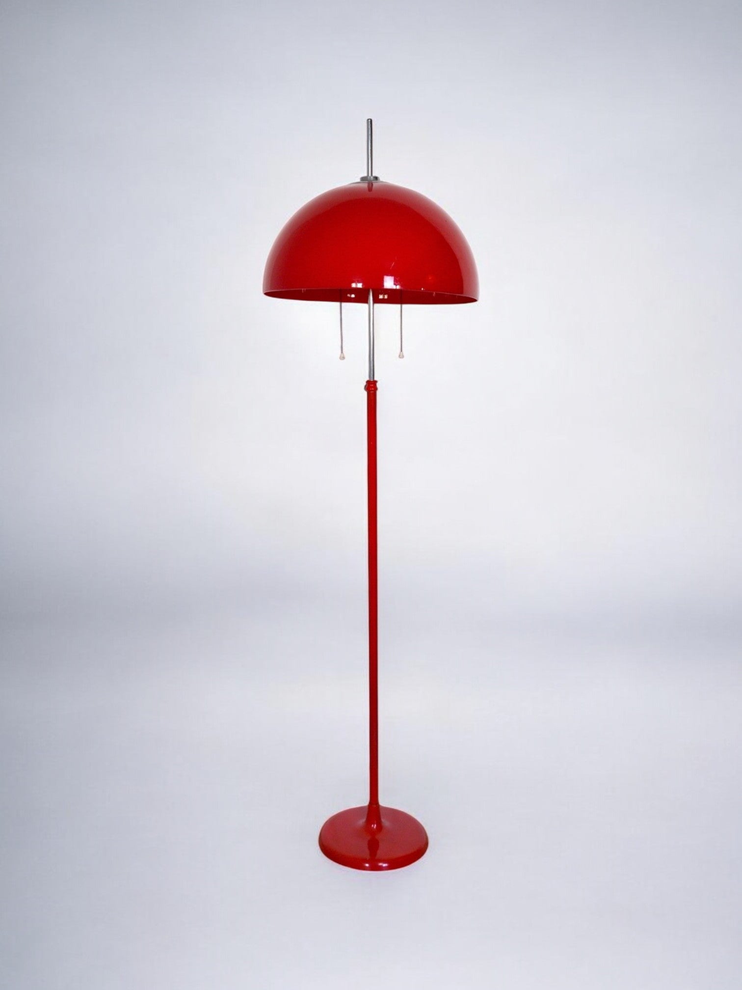 mushroom floor lamp 1970, Adjustable height