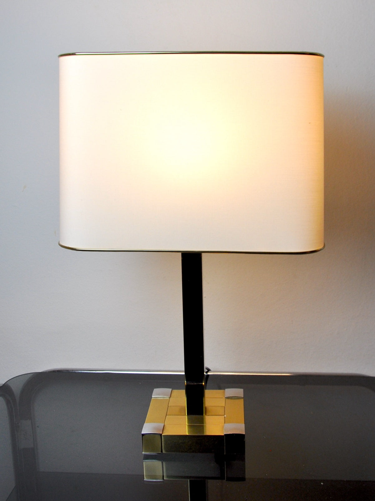 Regency table lamp by Bd Lumica, Italy, 1970s