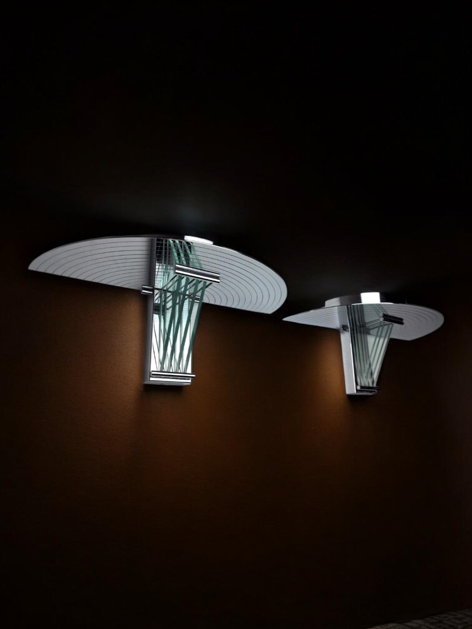 Pair of sconces by Garcia Garay, Spain, 1970