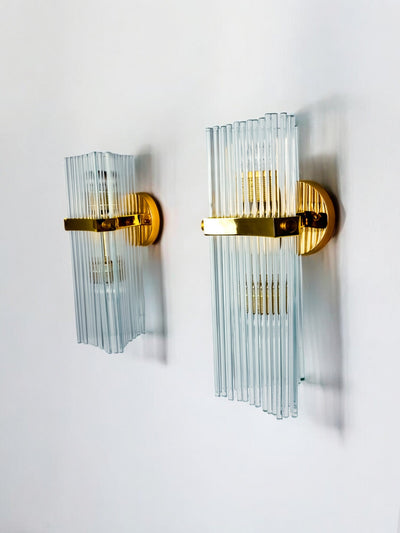 Pair of wall lights from Sciolari for Lightolier, Italy 1970