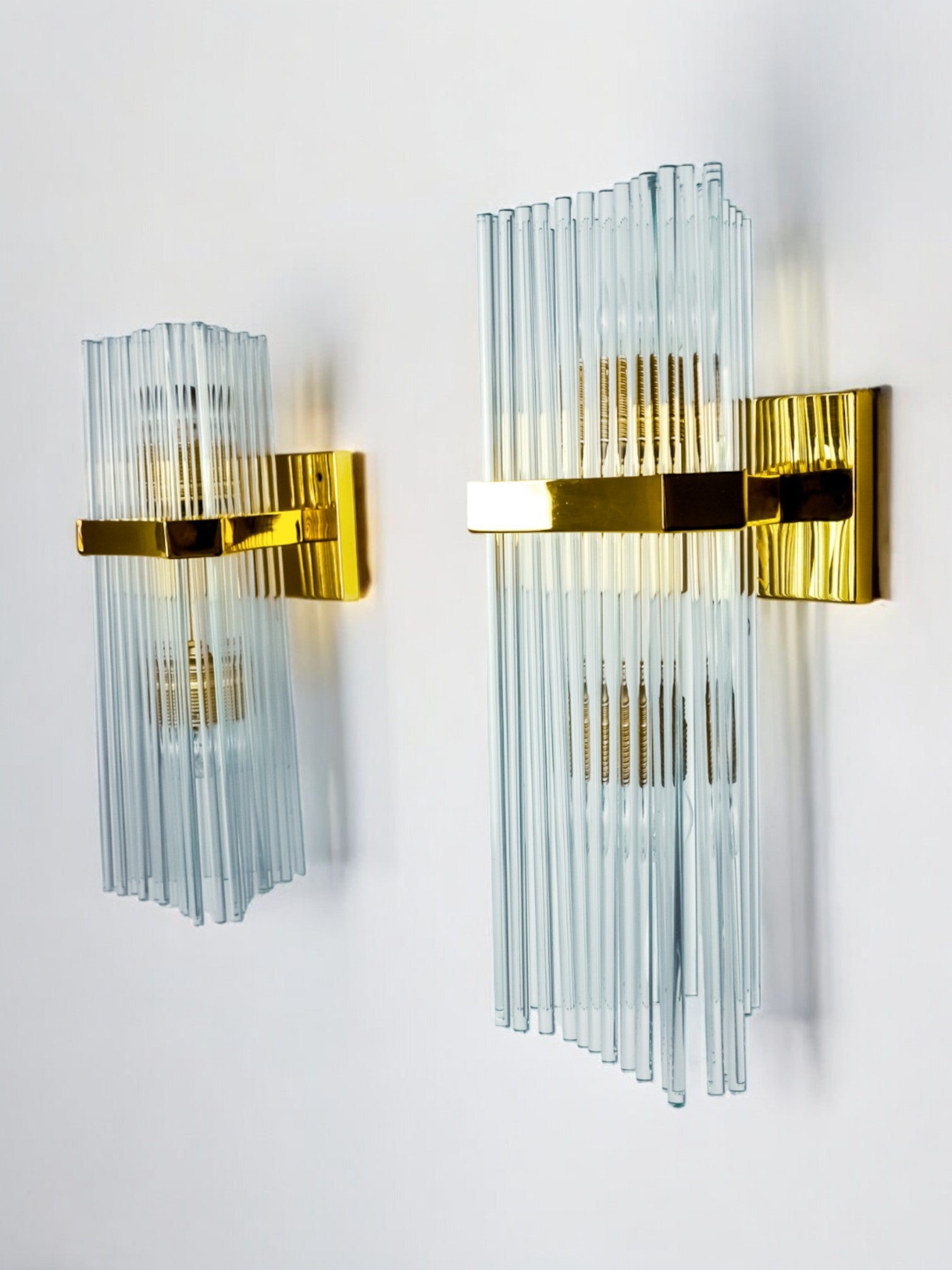 Pair of Sciolari sconces for Lightolier, Italy, 1970