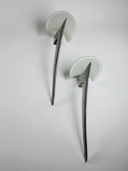 Pair of XXL "Alien" Wall Sconces by Taller Uno, Spain, 1970s