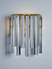 Paolo Venini Triedri Murano Glass Wall light, Italy, 1970s