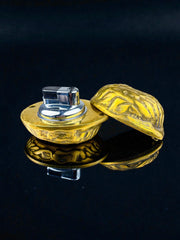 Walnut-Shaped table Lighter in Bronze, Italy 1970’s