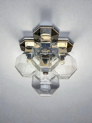 Large Modular Wall or Ceiling Lamp by Motoko Ishii for Staff, 5 Lights, 1970s