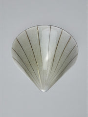 Murano Mazzega Swirl Glass Ceiling Light, Italy, 1970's