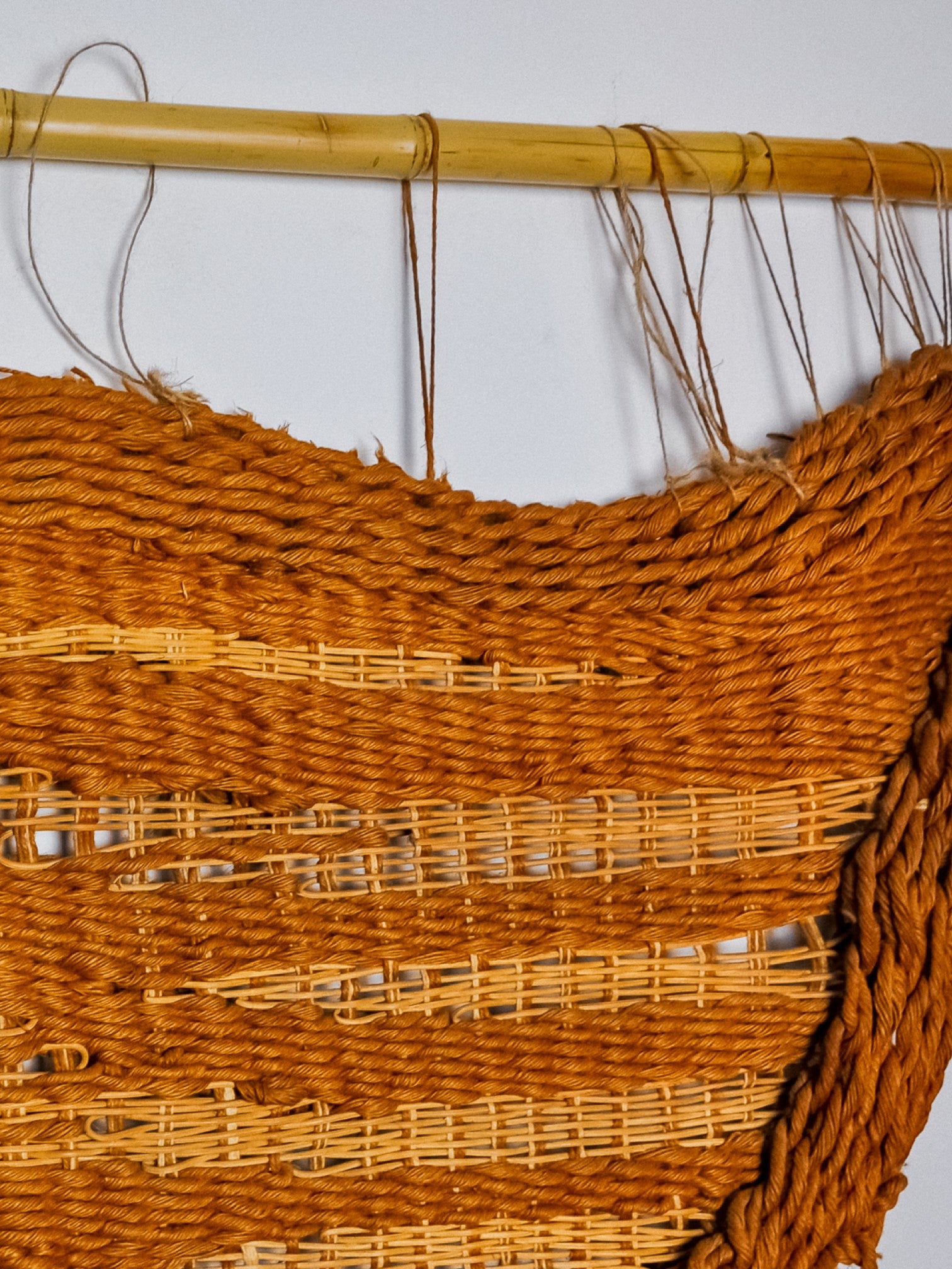 Maria Asuncion Raventos macrame tapestry, Spain, 1970s