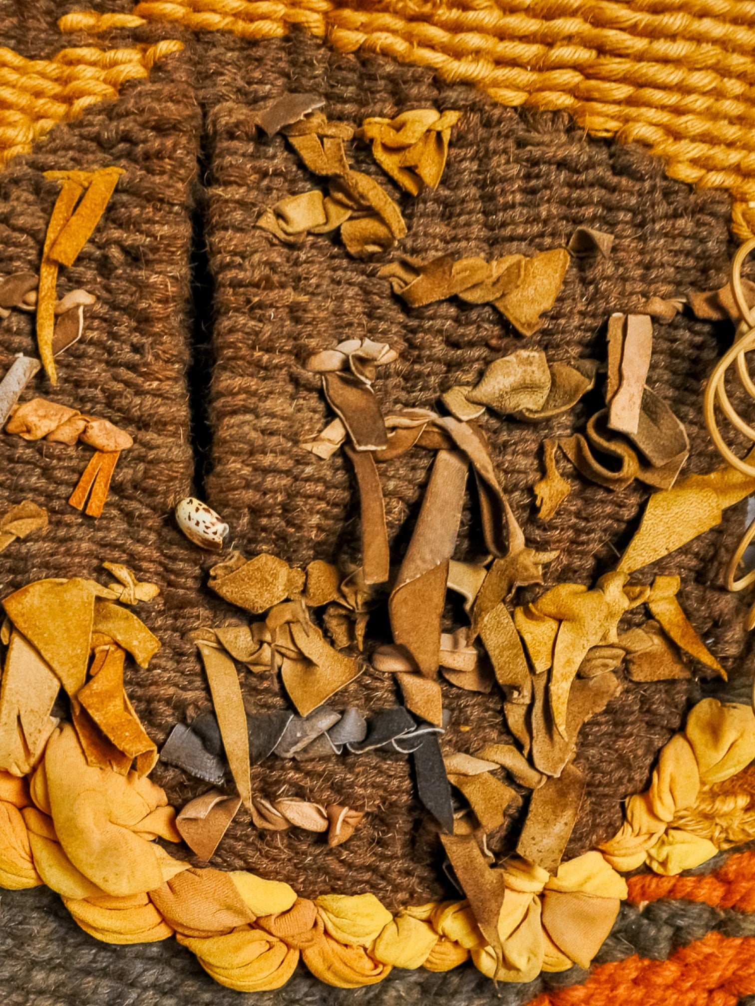 Maria Asuncion Raventos macrame tapestry, Spain, 1970s