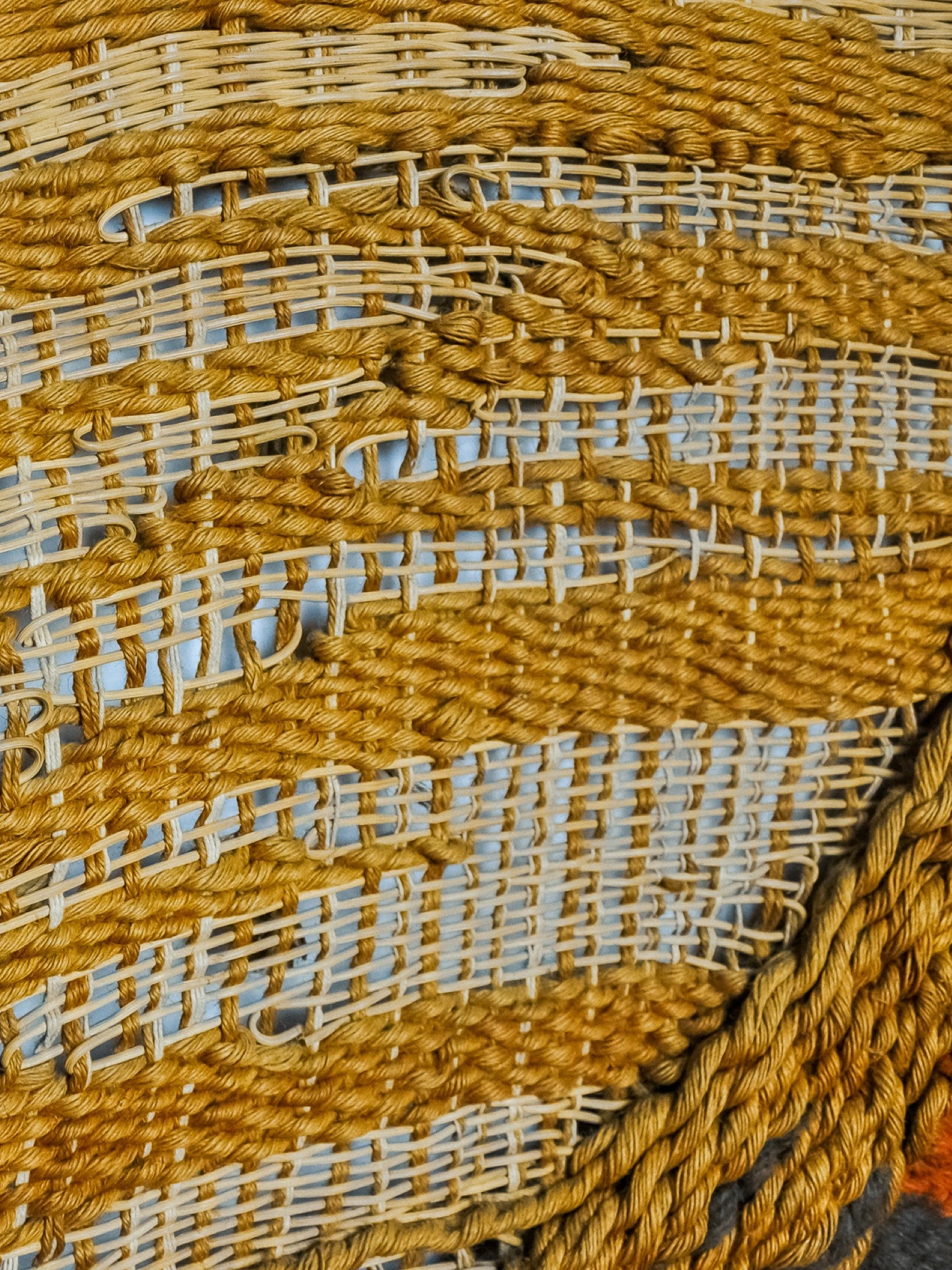 Maria Asuncion Raventos macrame tapestry, Spain, 1970s