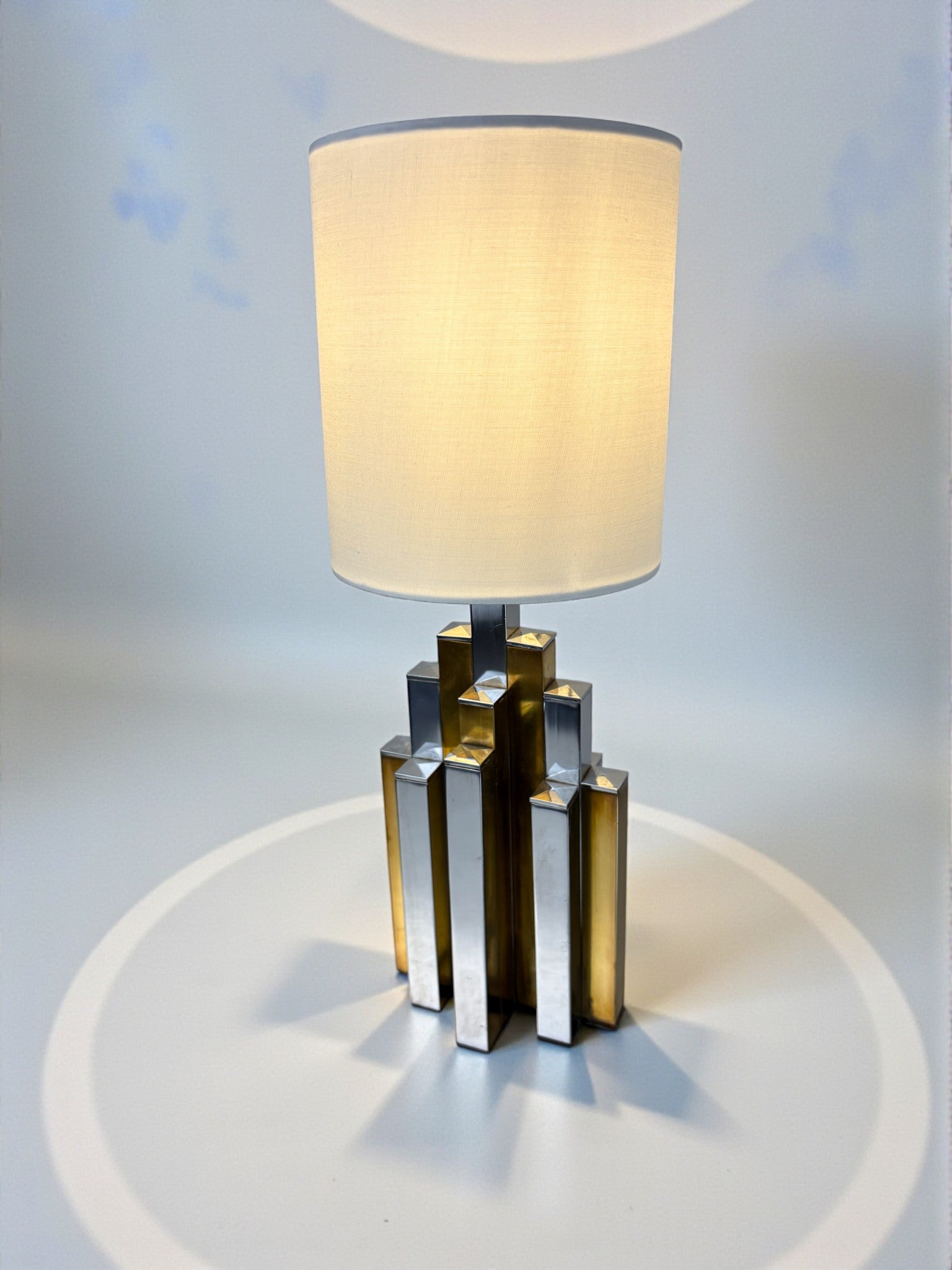 Midcentury Modern BD Lumica Cubic Table Lamp, Spain