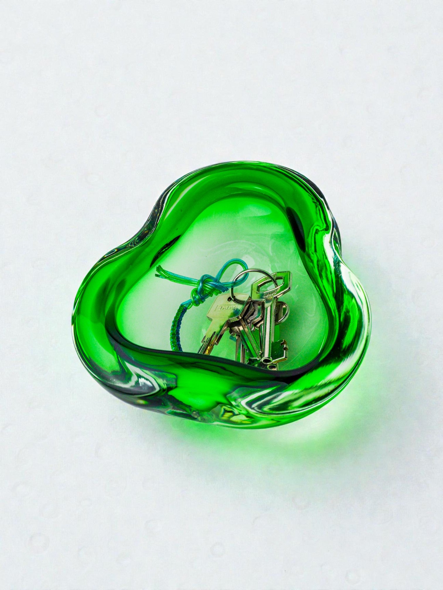 Sommerso ashtray by Seguso, Murano glass, Italy, 1970