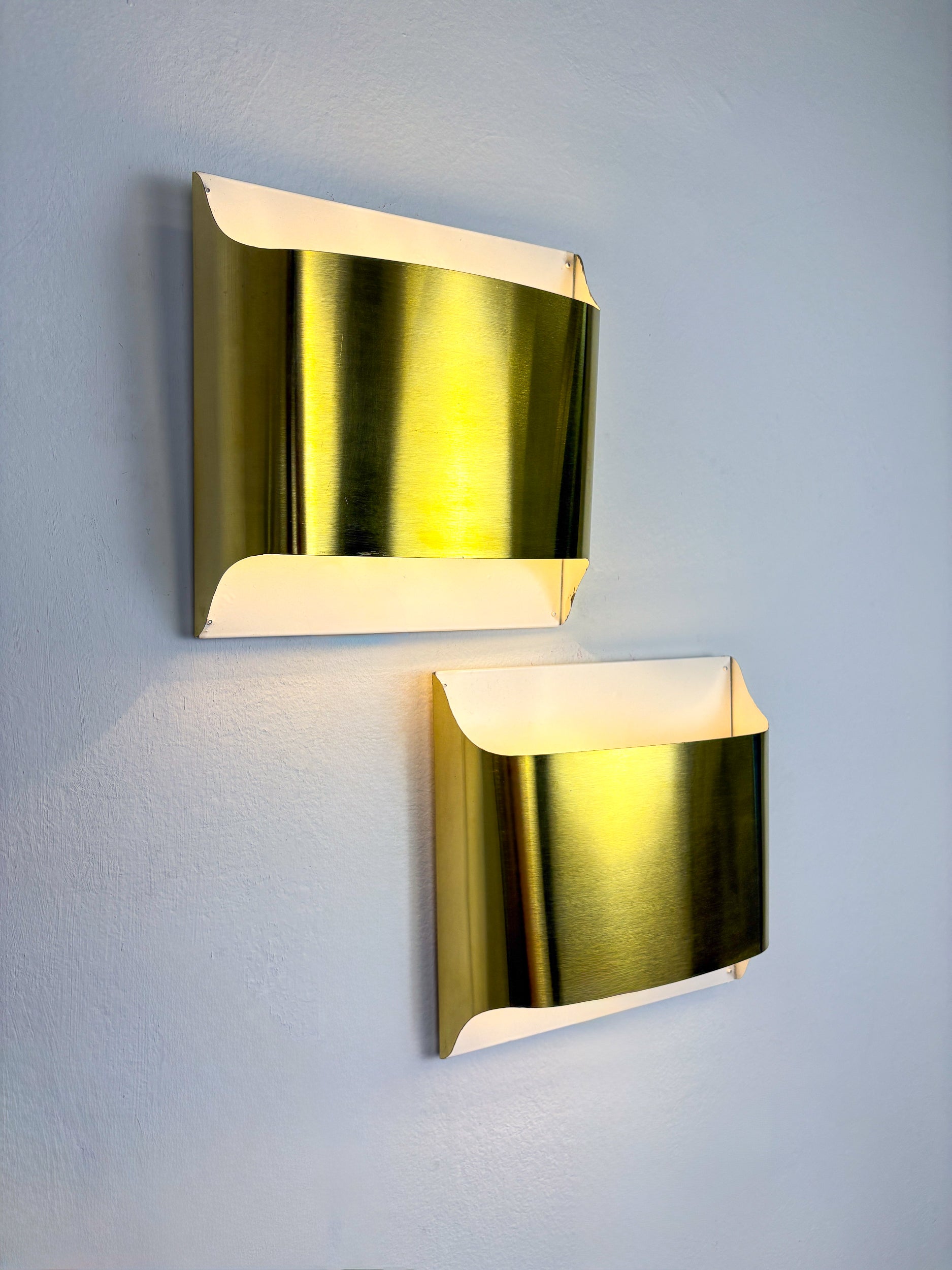 Pair of Dieter Witte Wall Lamps for Staff Leuchten - Germany 1970s