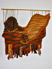 Maria Asuncion Raventos macrame tapestry, Spain, 1970s