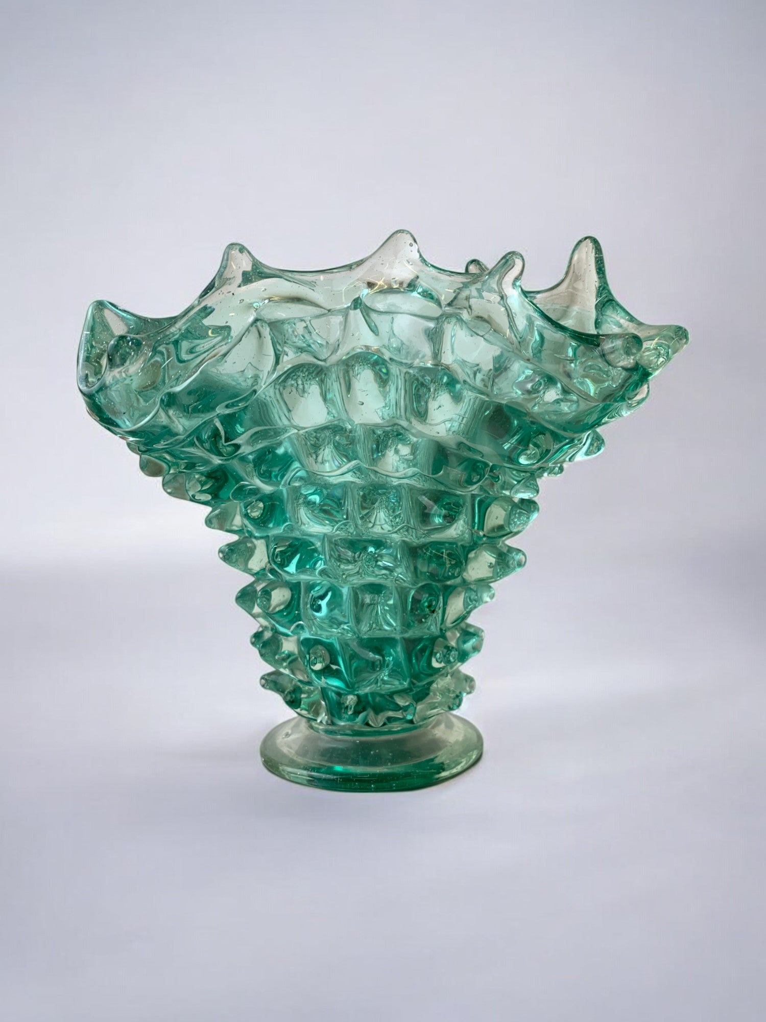 Rostrato Vase by Ercole Barovier, Murano glass, Italy, 1960's