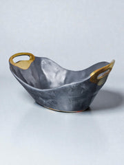 Brutalist centerpiece by Ardisur, Brass and aluminum, Spain, 1970