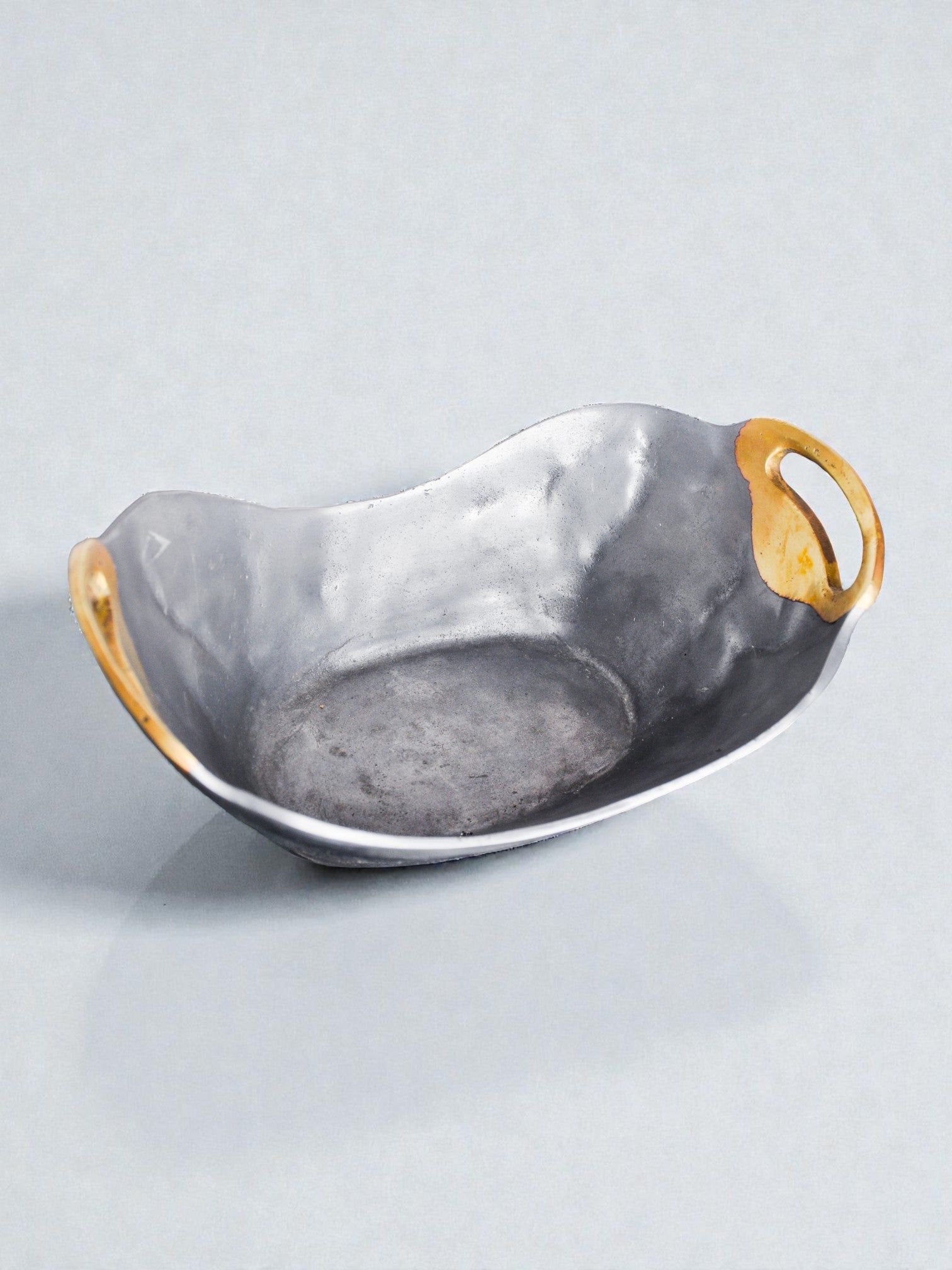 Brutalist centerpiece by Ardisur, Brass and aluminum, Spain, 1970