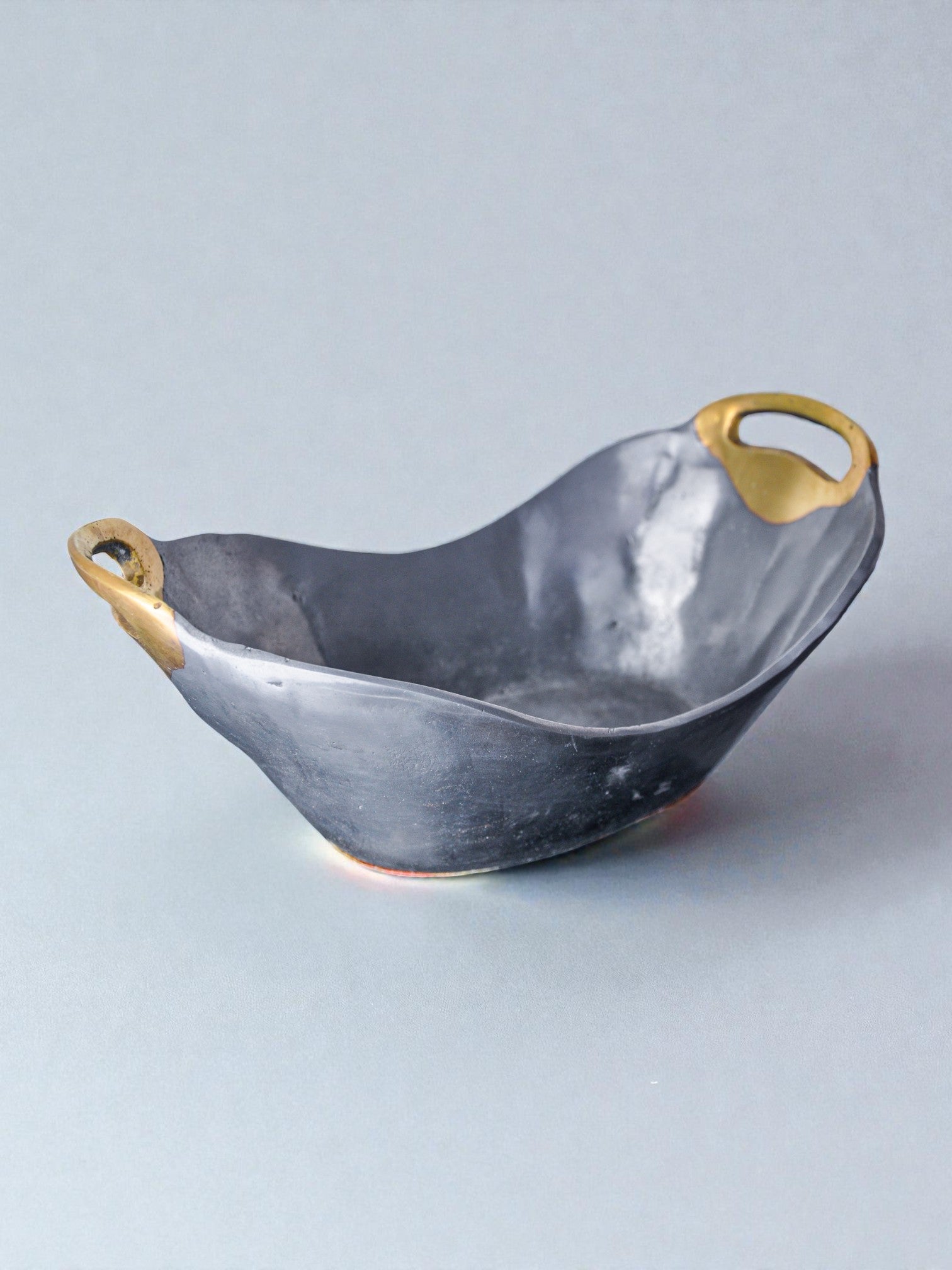 Brutalist centerpiece by Ardisur, Brass and aluminum, Spain, 1970