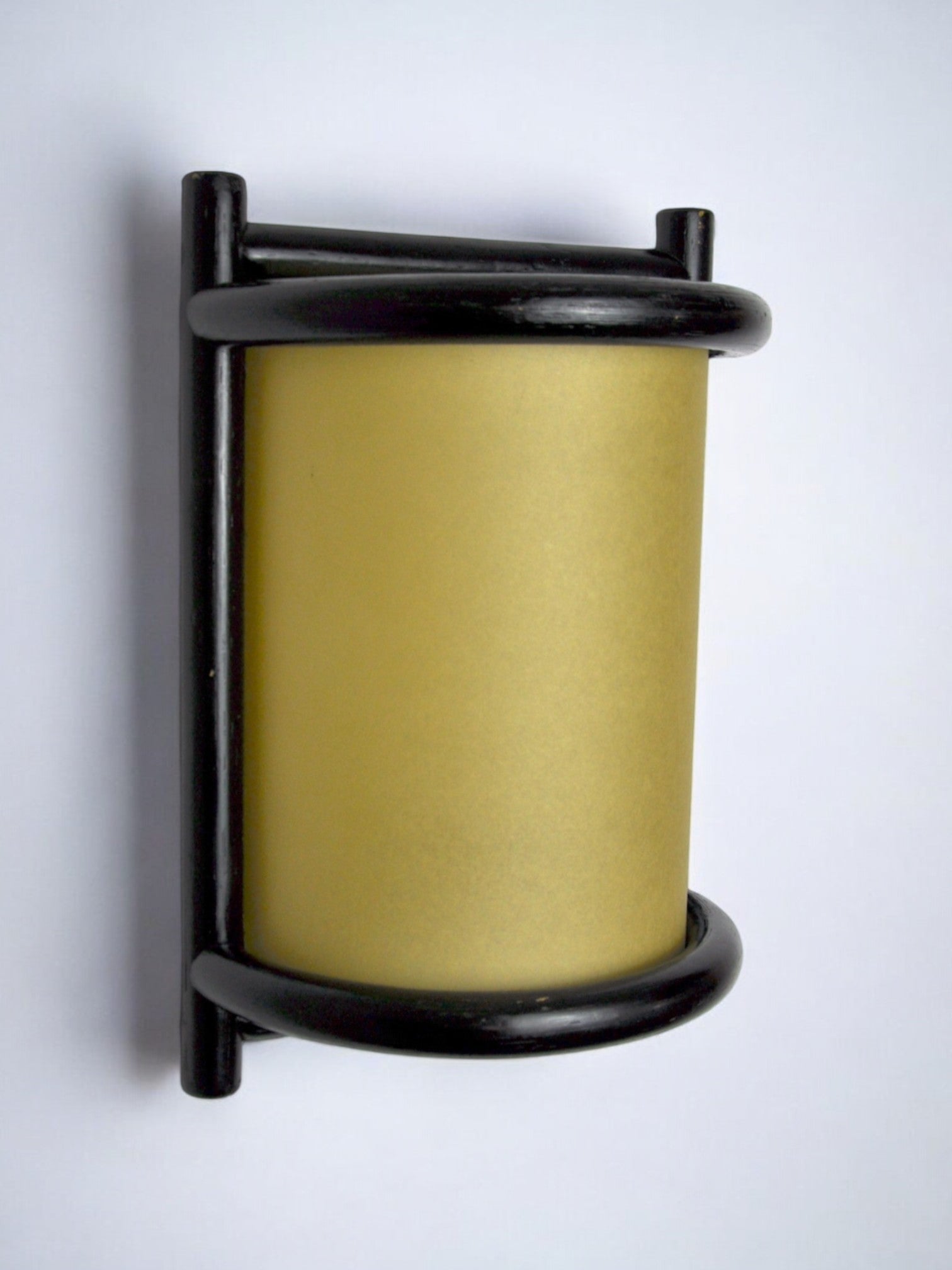 Rattan wall lamp France 1960
