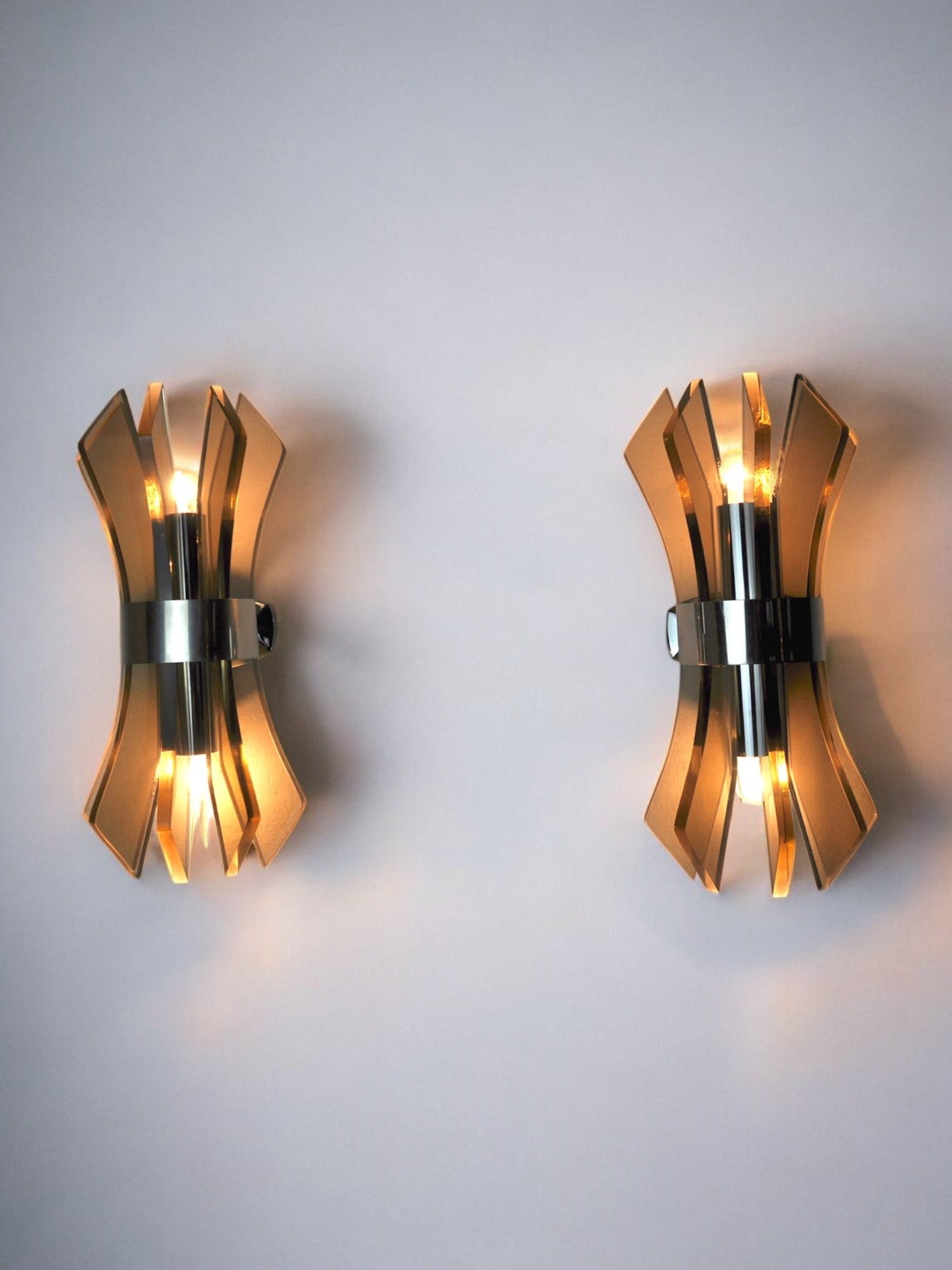 Pair of Bakelite Sconces from Veca, Italy, 1970s