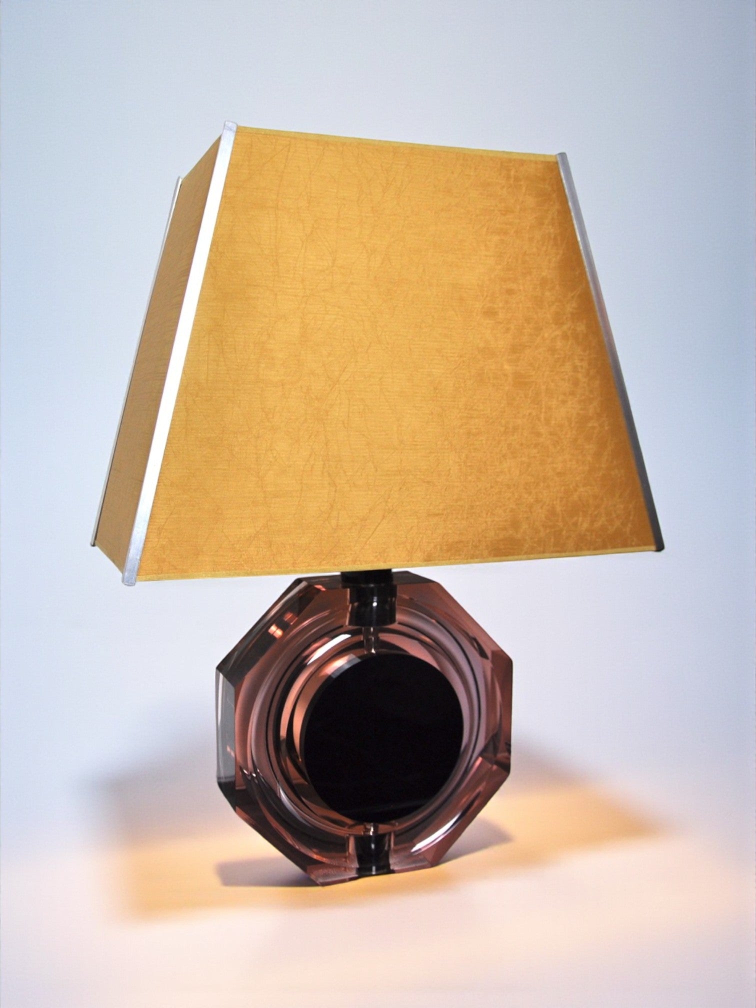 Felice Antonio Botta Lucite lamp, Italy, 1970s