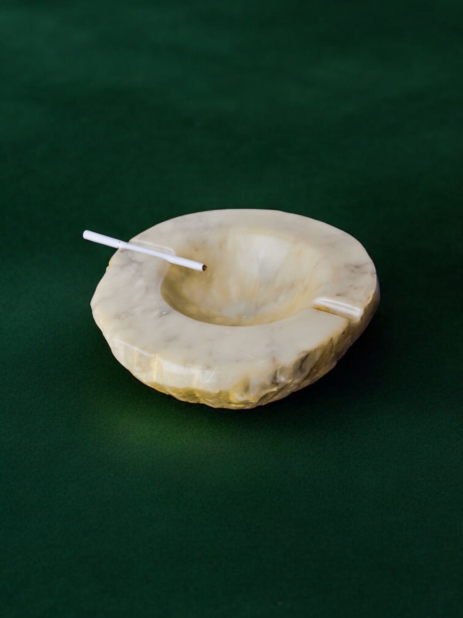 Alabaster ashtray by Romano Bianchi, Italy, circa 1970's