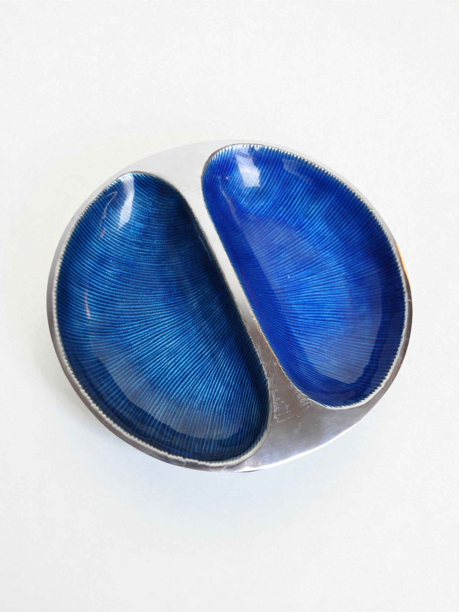 Enamelled brutalist vide-poches by Art3, 1980, spain