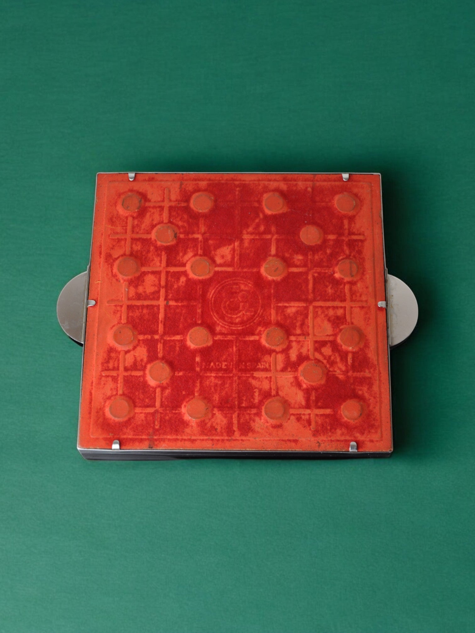 Space age spiral ceramic trivet, spain, 1970's