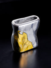 Brutalist pencil holder by Arte3, 1980, Spain