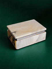 Alabaster vanity box by Romano Bianchi, Italy, circa 1970's