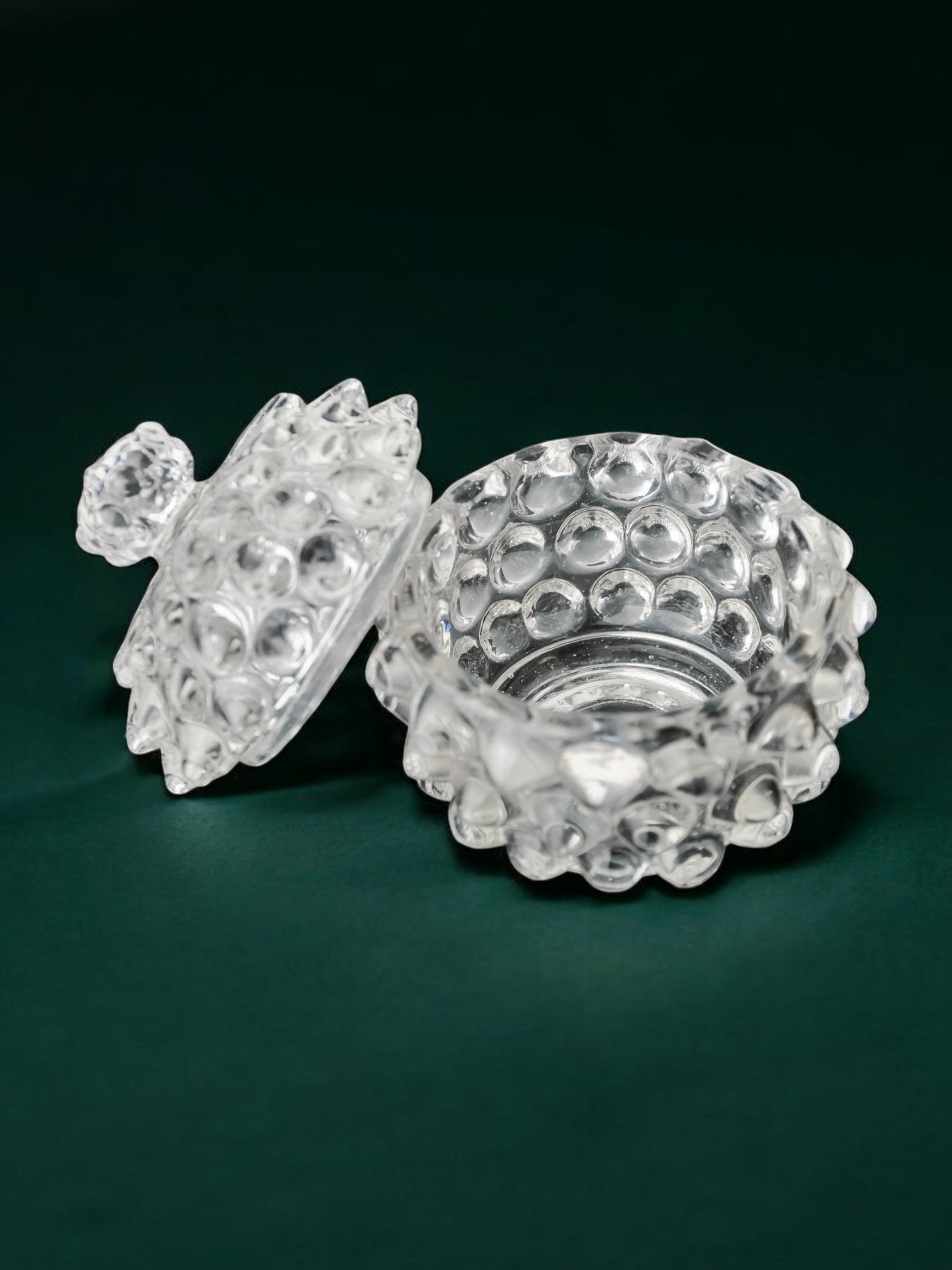 Barovier & Toso sweet box, Rostrato Murano glass, Italy, 1960's