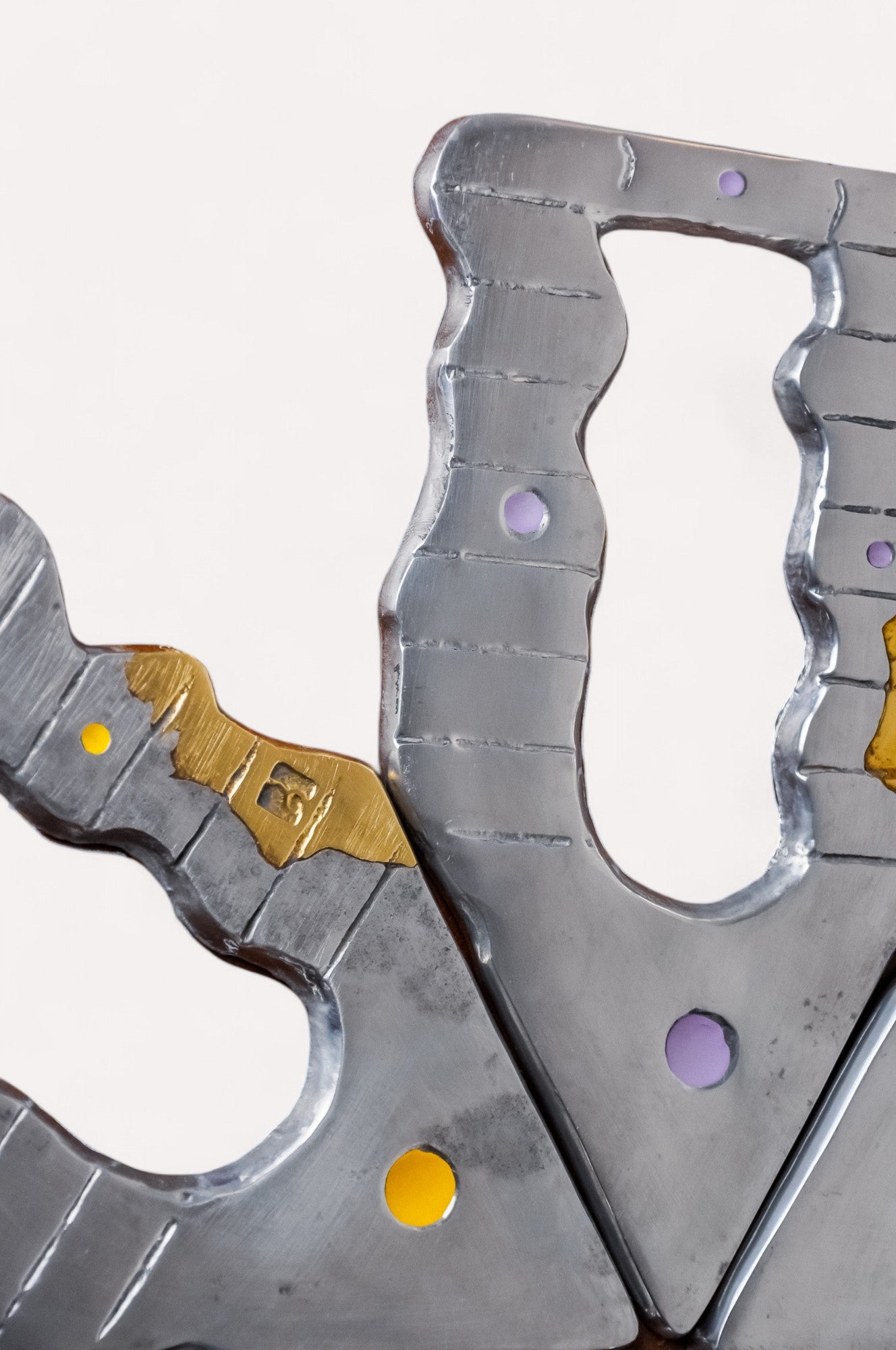 Brutalist Parcheesi game by Art3, Bronze & Aluminium, Spain, 19670's