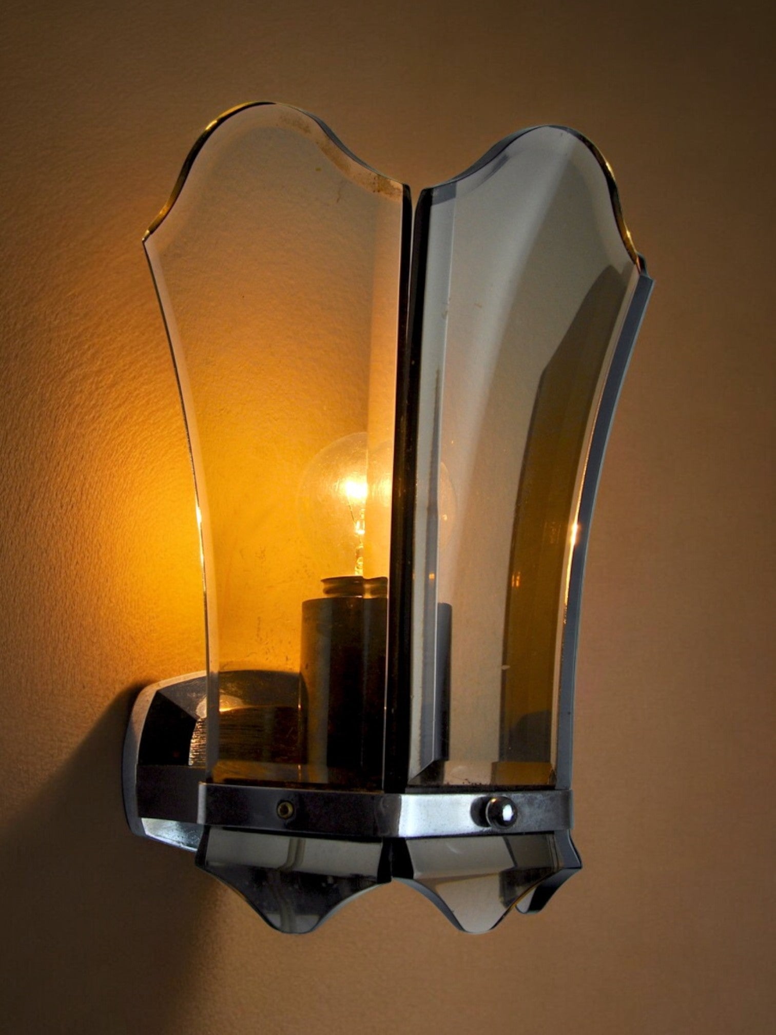 Veca wall lamp in bakelite, Italy, 1970s