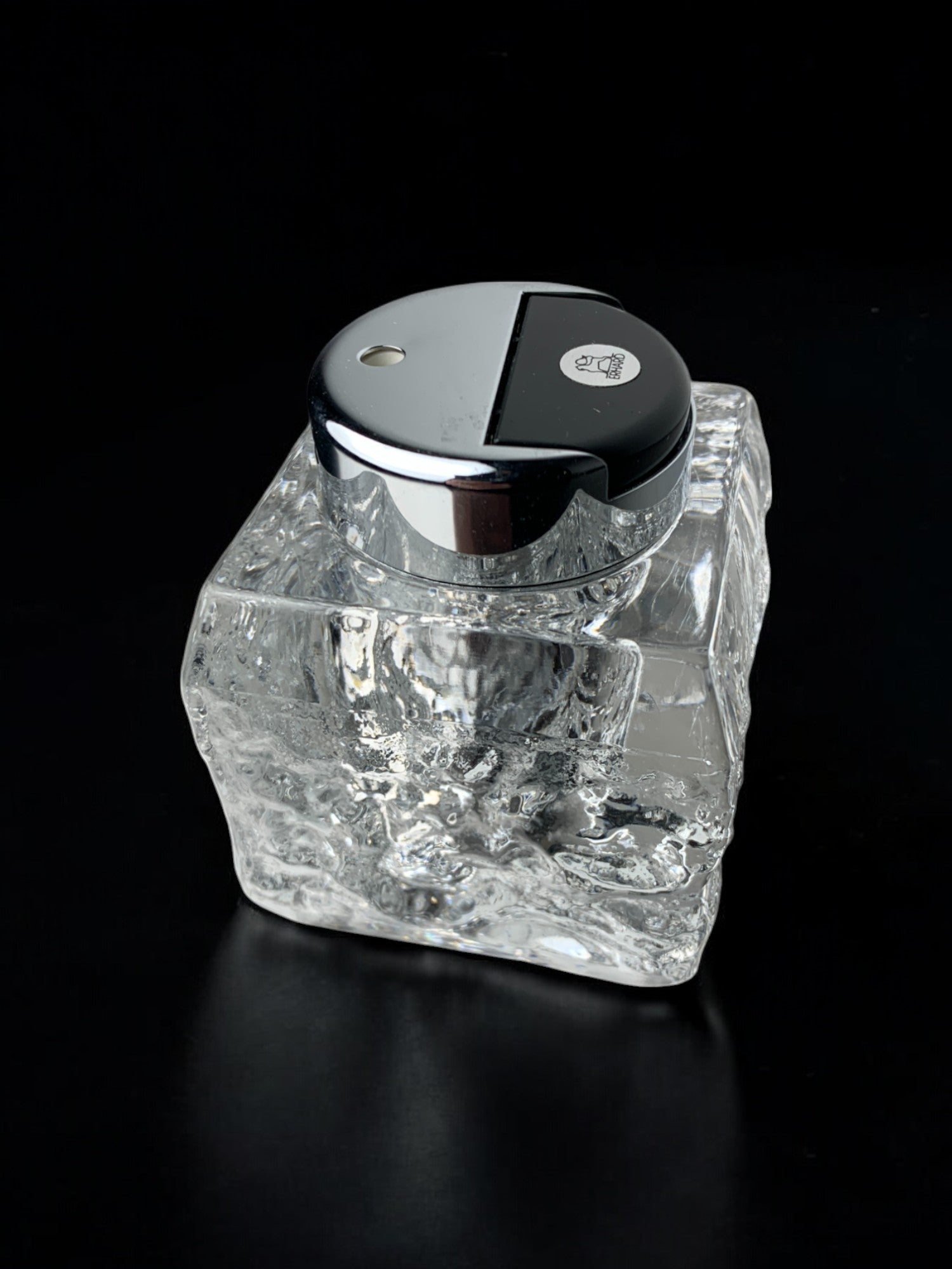 Ice cube lighter by Antonio Imperatore, murano glass, Italy, 1970's
