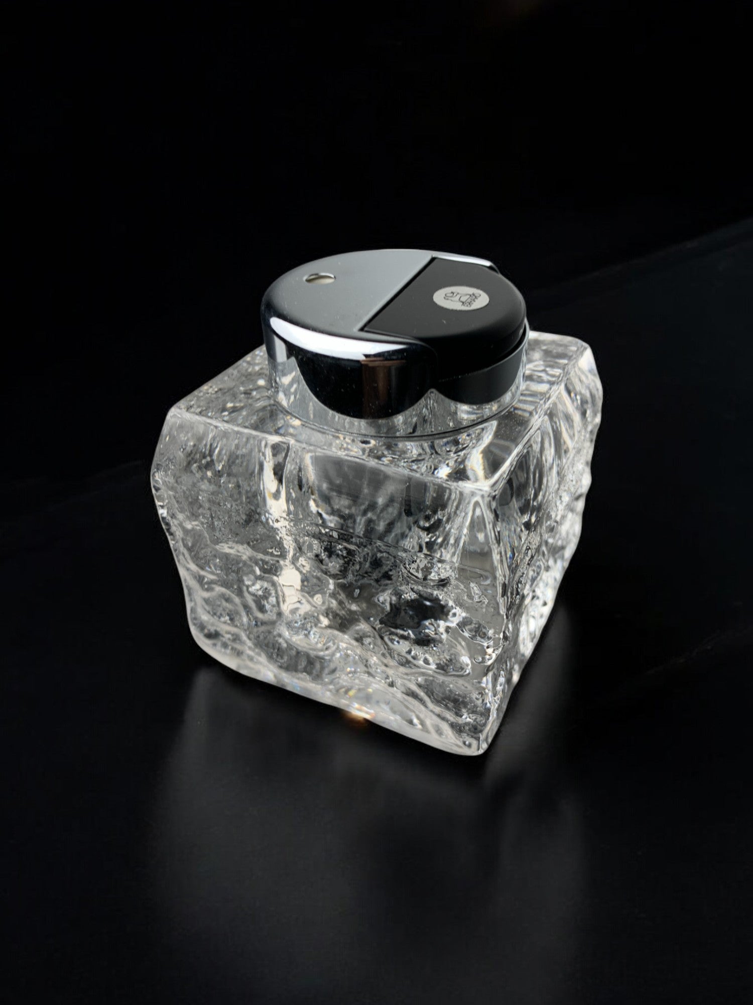 Ice cube lighter by Antonio Imperatore, murano glass, Italy, 1970's