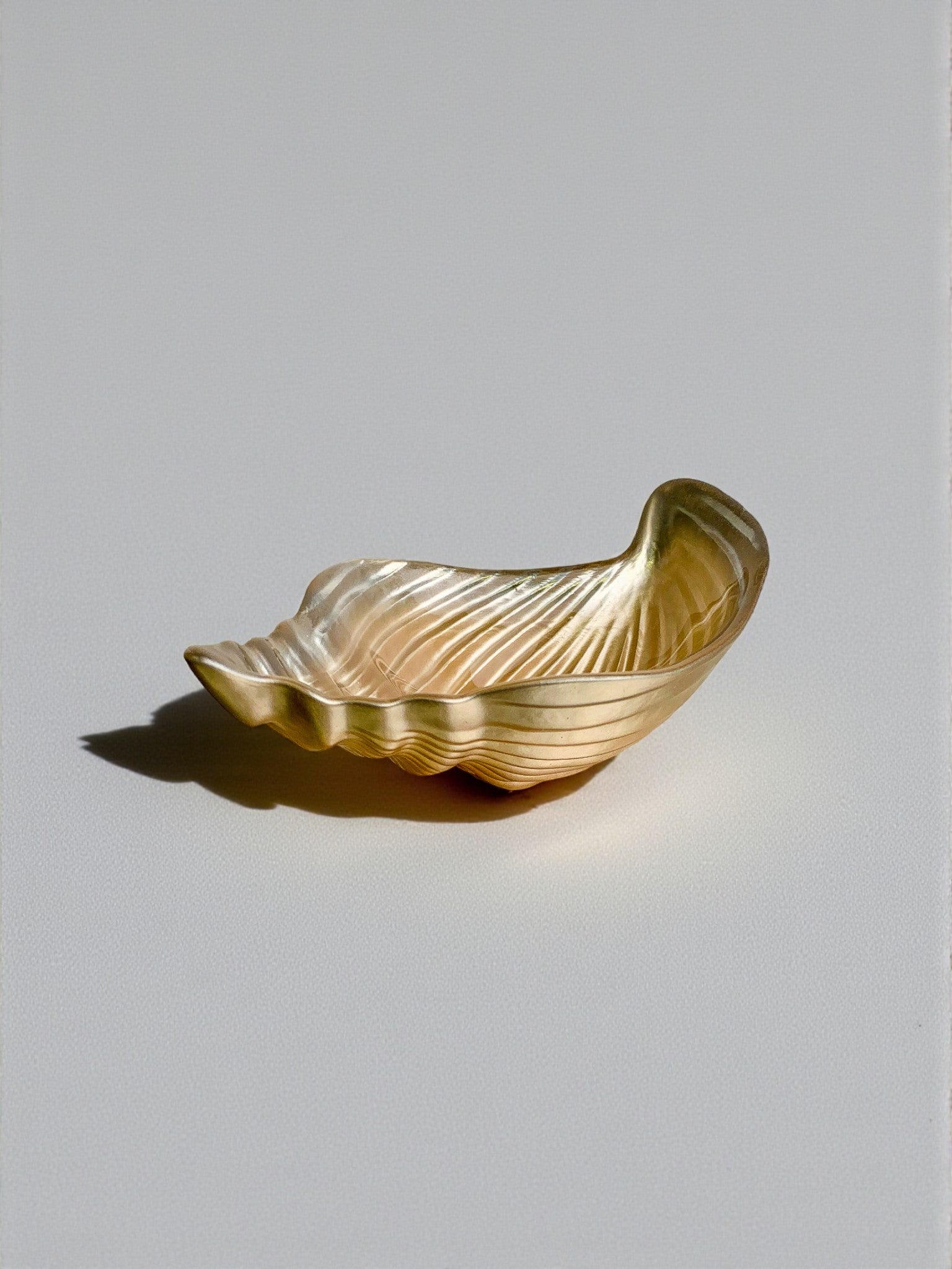 Murano Glass Shell vide-poches, Italy, 1980s