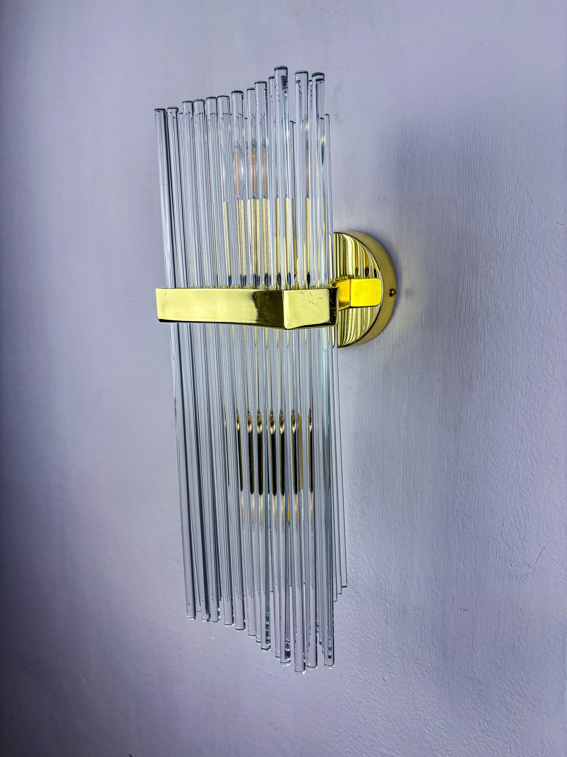Pair of wall lights from Sciolari for Lightolier, Italy, Circa 1970's