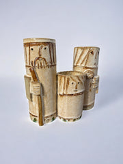 Ceramic Holy family, Vallauris, France, 1970's