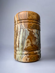 Mid-Century Onyx Cigarette Box, Italy, 1970's