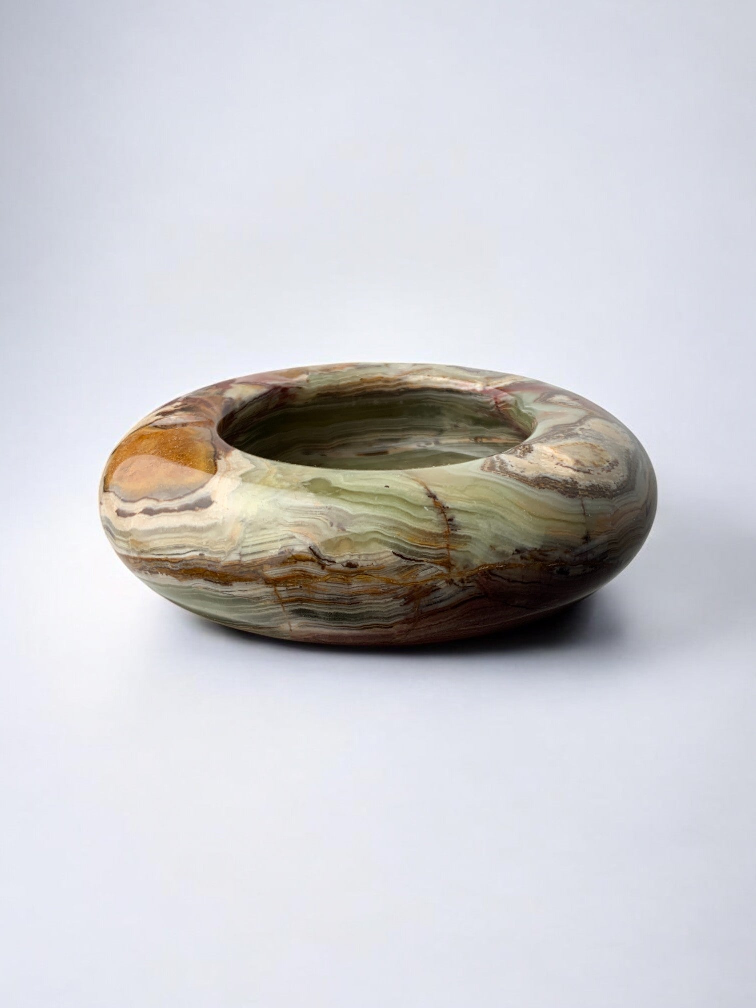 Mid-Century Onyx Catchall Ashtray, Italy, 1970